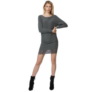 Guess dámské šedé šaty - L (MCH)